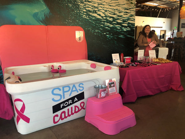 Pink Spas for Breast Cancer Awareness Month!
