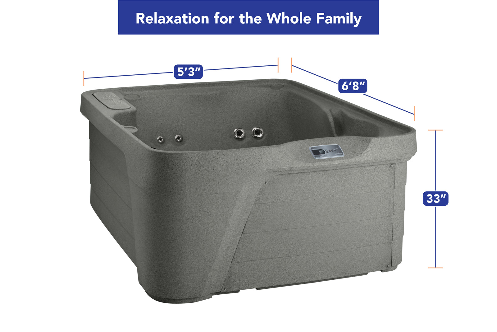 4-Seat Azure Spa Hot Tub | Freeflow Spas