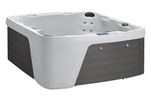 Arctic White Shell/Charcoal Cabinet